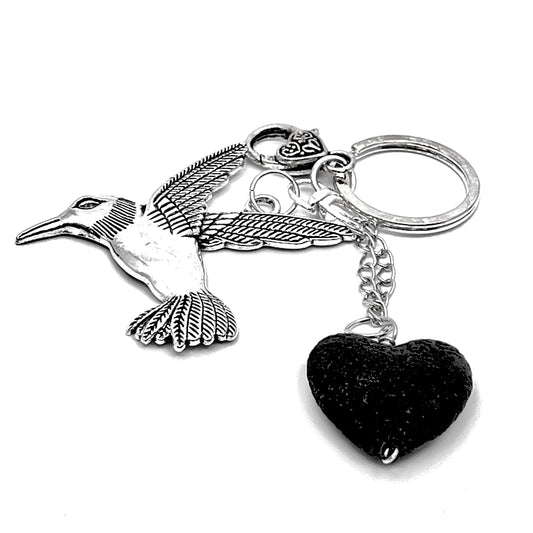 Keychain Humming-Bird Silver