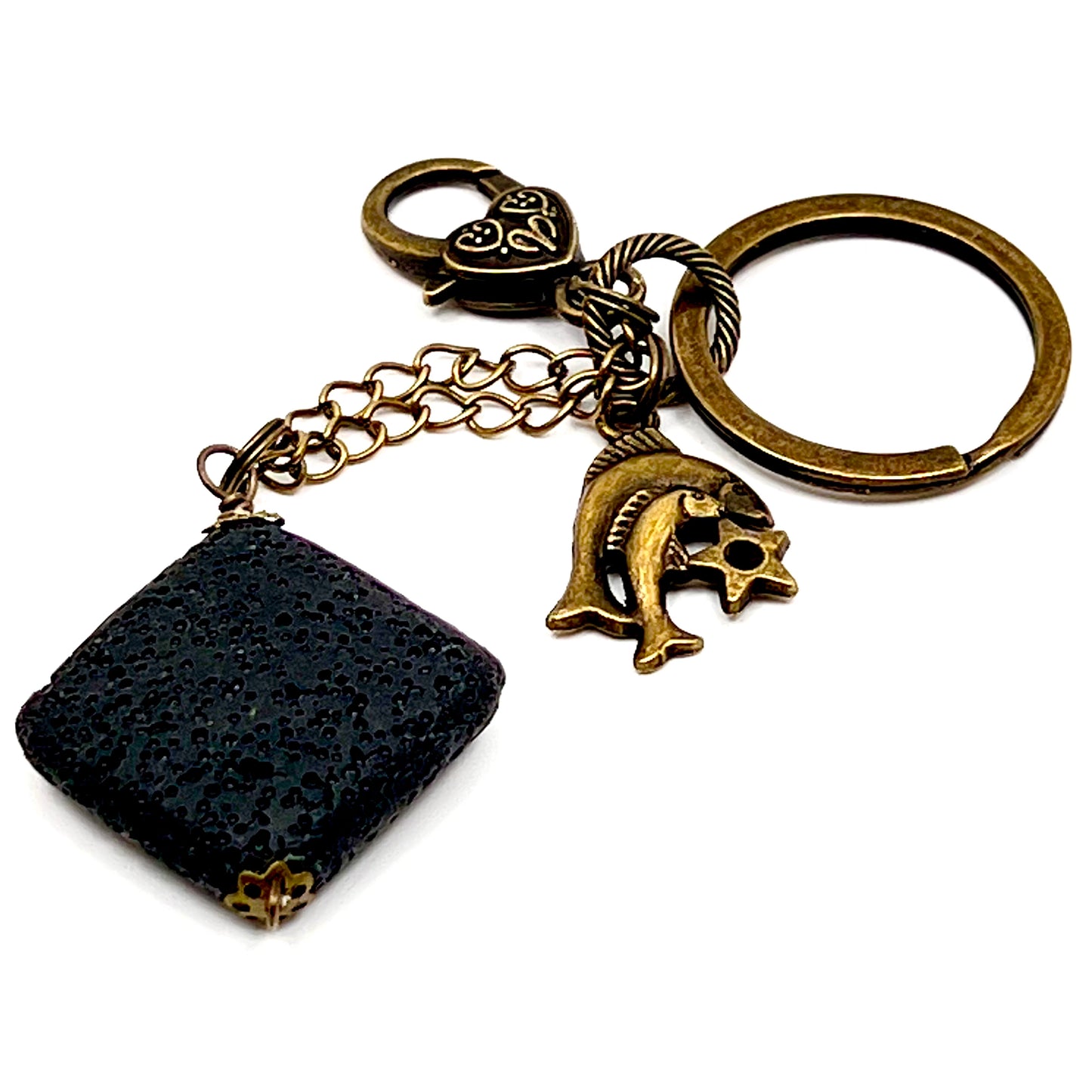 Keychains Zodiac Signs Old Gold