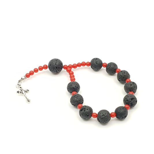 Coral Little Rosary