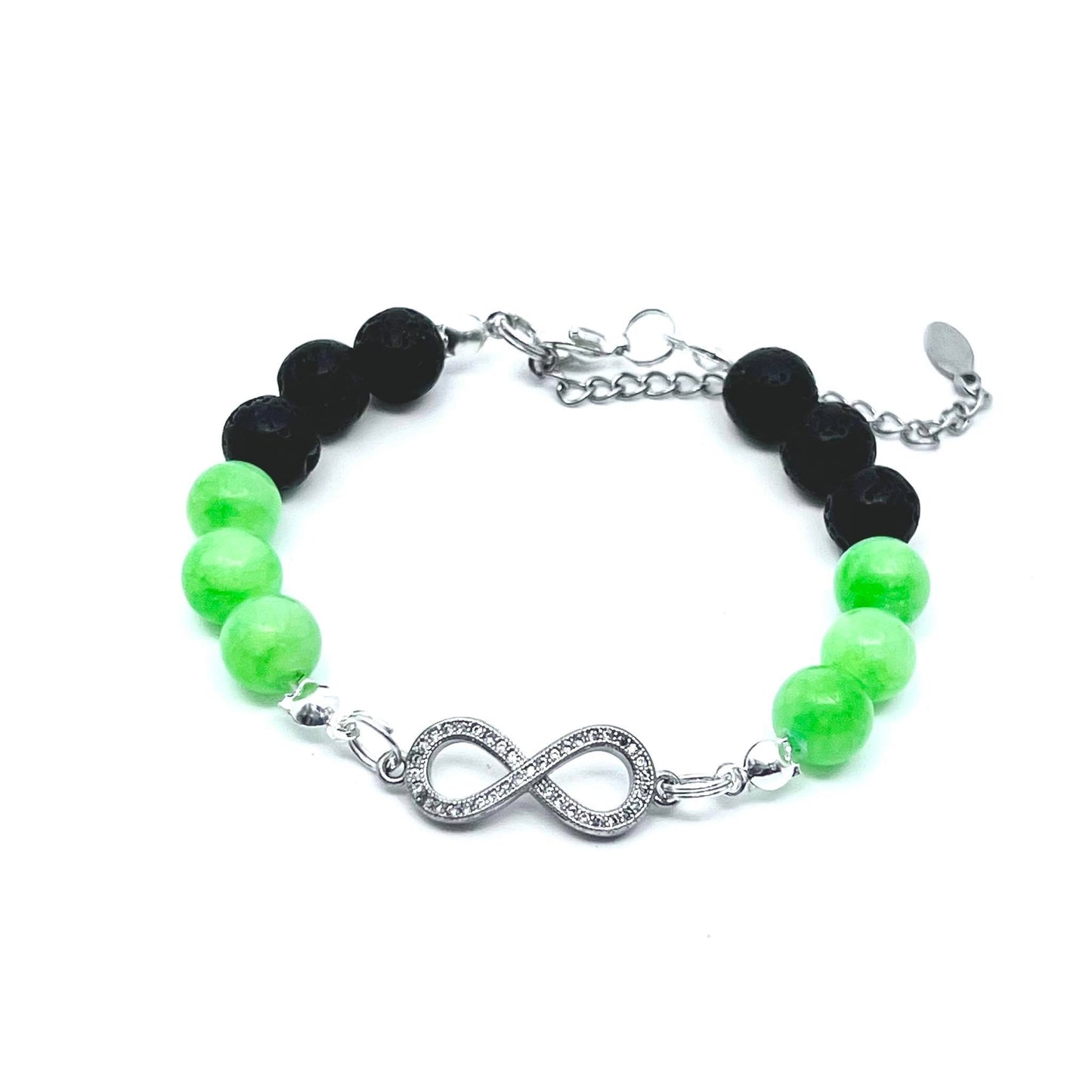 Bracelet Infinity Green