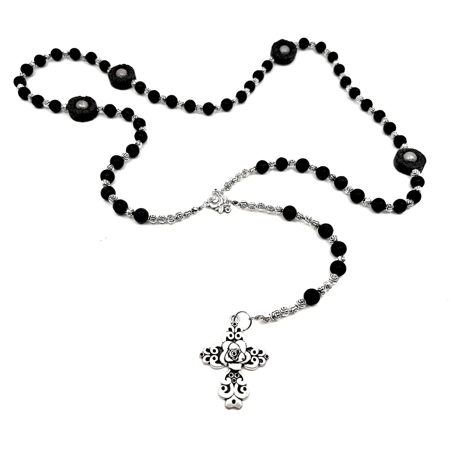 Rosary with Roses